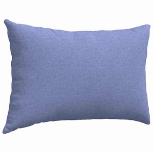 Jeans Sofakissen 2er-Set Blau 60x40cm