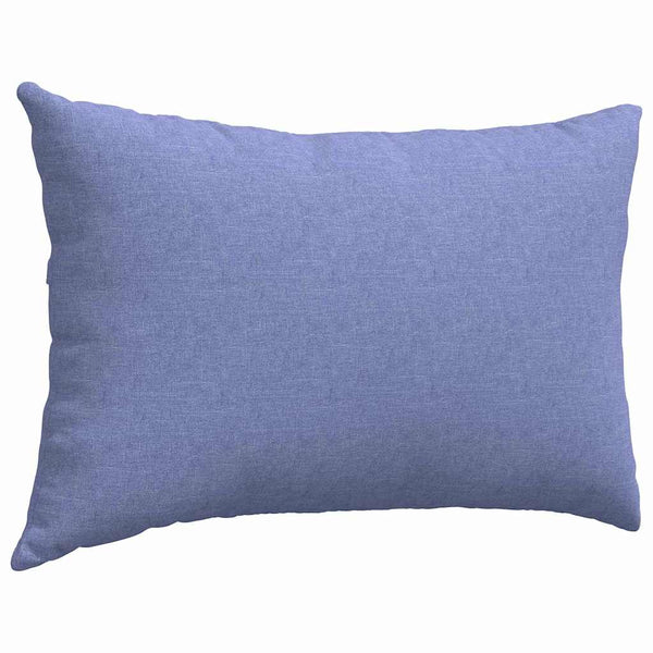 Jeans Sofakissen 2er-Set Blau 60x40cm