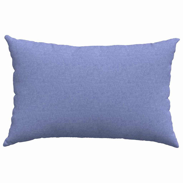 Jeans Sofakissen 2er-Set Blau 60x40cm