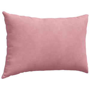 2er-Set Sofakissen Rosa Cord 60x40 cm