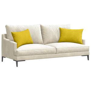 Sofakissen Gelb Cord 60x40cm 2er-Set