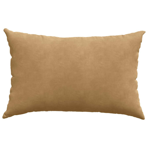 Sofakissen Braun Cord 60x40cm 2er Set