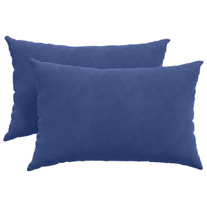 Sofakissen 2er Set Polizeiblau Cord 60x40