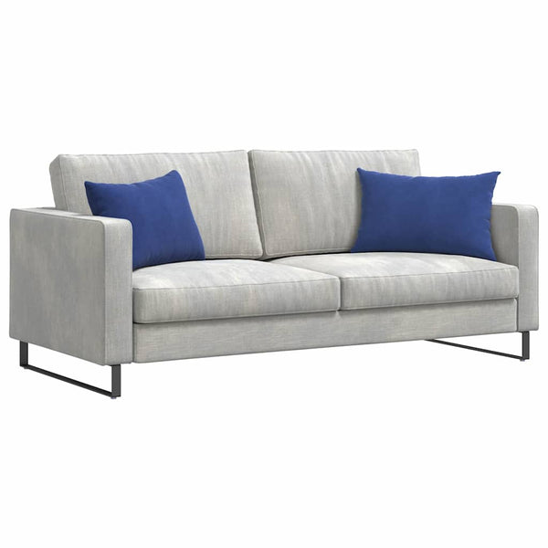Sofakissen 2er Set Polizeiblau Cord 60x40