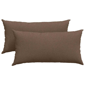 Sofakissen Braun 80x40 cm 2er Set