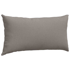 Sofakissen 2er Set Taupe 80x40 cm