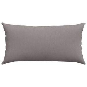 Sofakissen 2er Set Taupe 80x40 cm