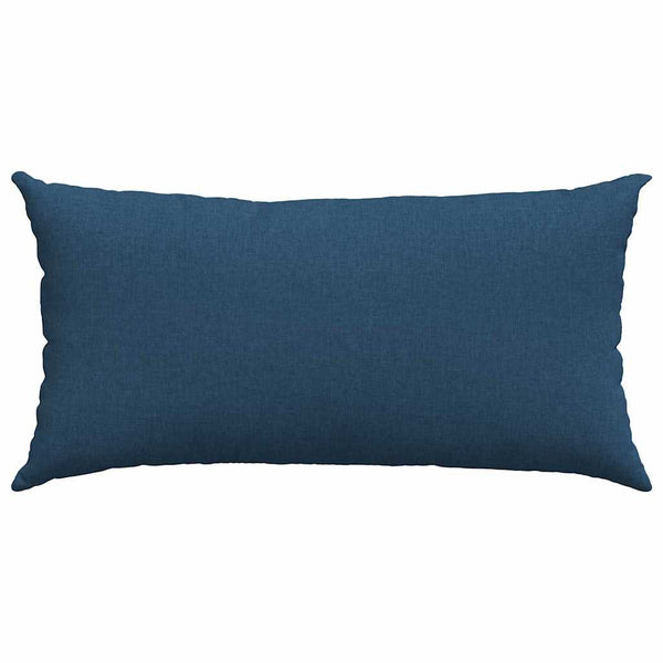 Sofakissen 2er Set Blau 80x40 cm