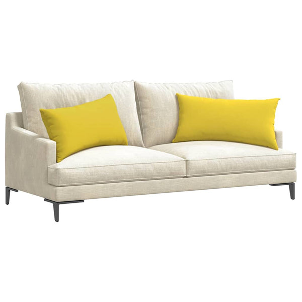 Sofakissen Helles Gelb 80x40 cm 2er Set