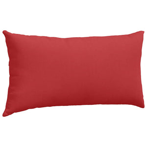 Sofakissen 2er Set Rot 80x40 cm