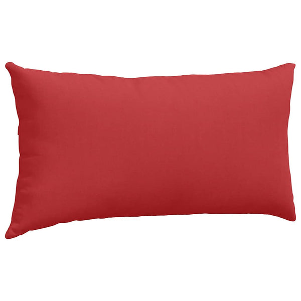 Sofakissen 2er Set Rot 80x40 cm