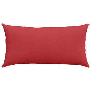 Sofakissen 2er Set Rot 80x40 cm