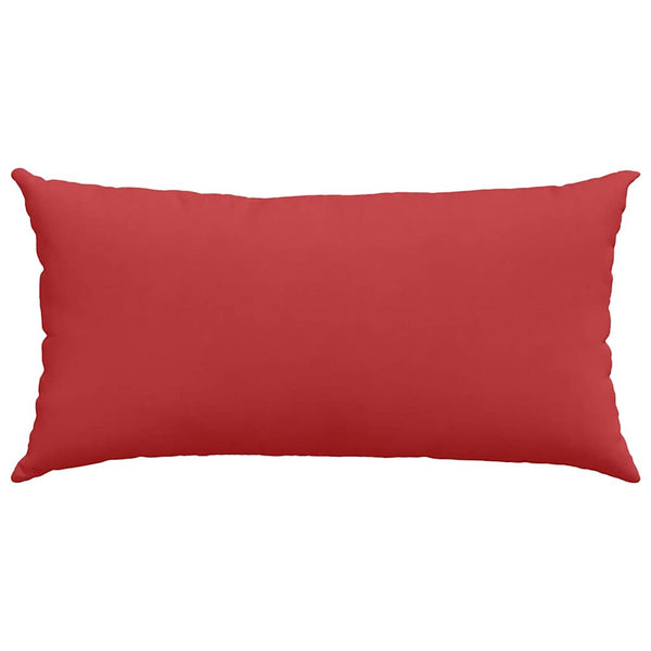 Sofakissen 2er Set Rot 80x40 cm