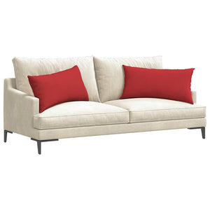 Sofakissen 2er Set Rot 80x40 cm