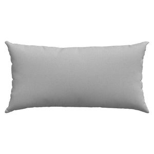 Sofakissen 2er Set Wolkengrau 80x40 cm
