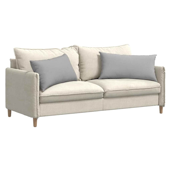 Sofakissen 2er Set Wolkengrau 80x40 cm