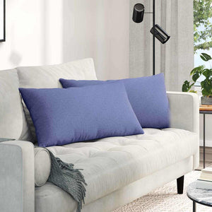 Sofakissen Jeans Blau 80x40 cm 2er-Set