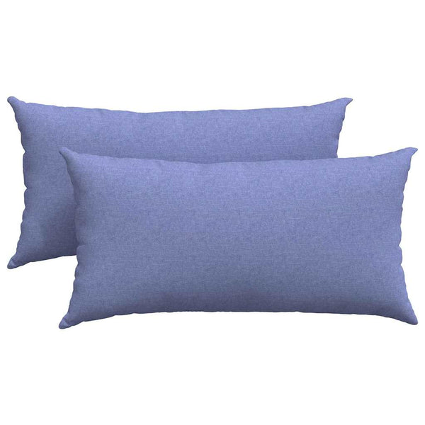 Sofakissen Jeans Blau 80x40 cm 2er-Set