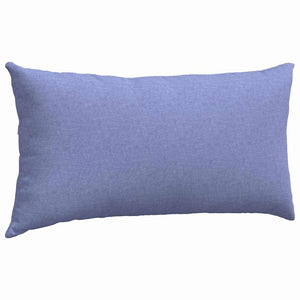 Sofakissen Jeans Blau 80x40 cm 2er-Set
