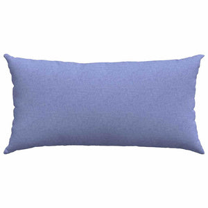 Sofakissen Jeans Blau 80x40 cm 2er-Set