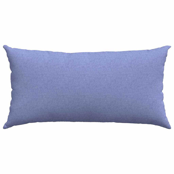 Sofakissen Jeans Blau 80x40 cm 2er-Set