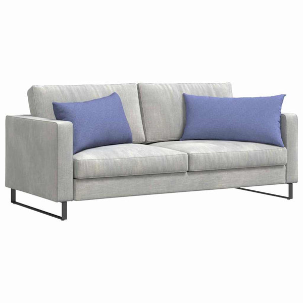 Sofakissen Jeans Blau 80x40 cm 2er-Set