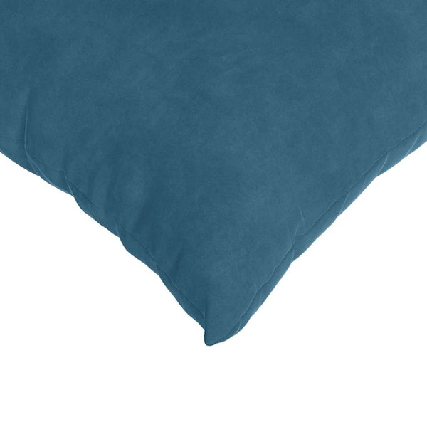 Sofakissen 2er Set Blau Cord 80x40