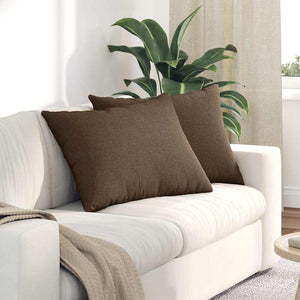 Sofakissen Braun 70x50 cm 2er Set