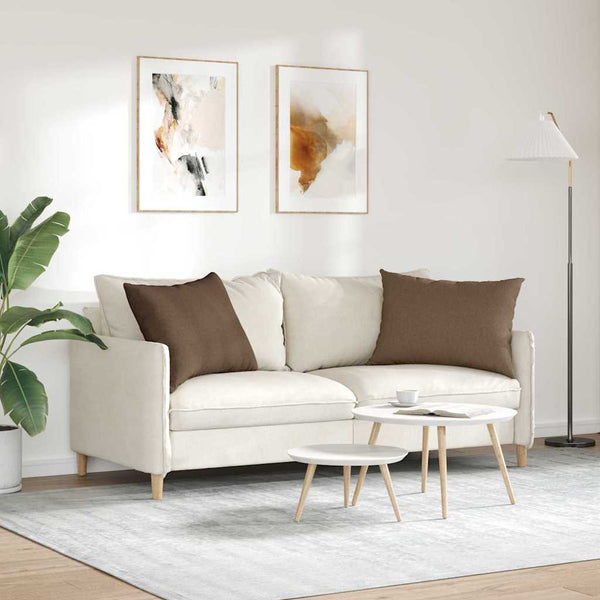 Sofakissen Braun 70x50 cm 2er Set