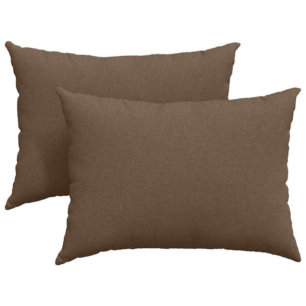 Sofakissen Braun 70x50 cm 2er Set