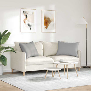 Sofakissen 2er Set Wolkengrau 70x50 cm