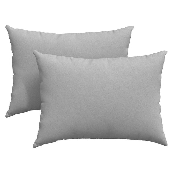 Sofakissen 2er Set Wolkengrau 70x50 cm