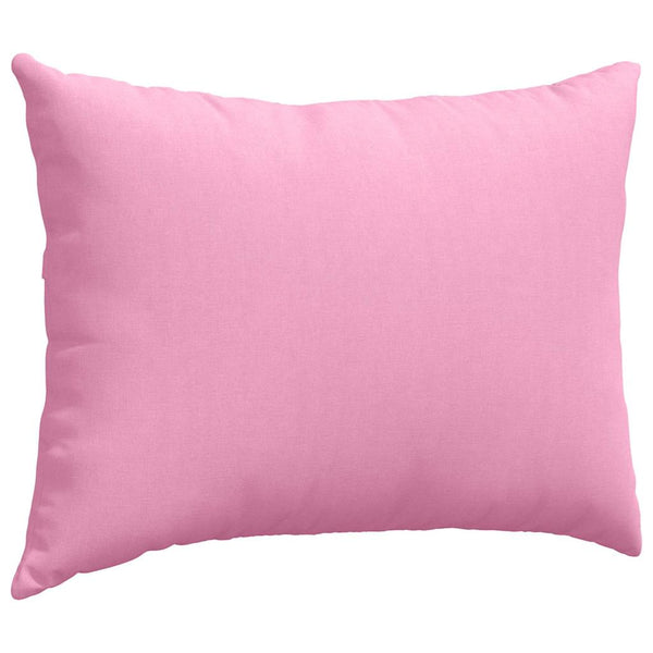 vidaXL Coussins de canapé 2 pcs Rose 70 x 50 cm Tissu