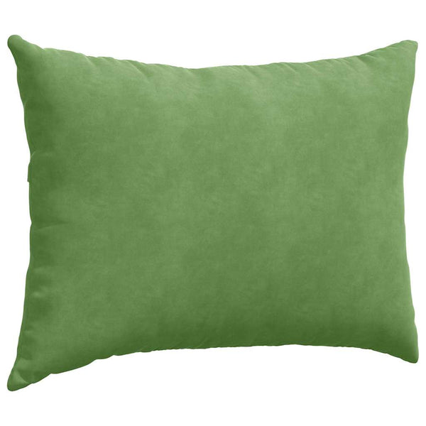 vidaXL Coussins de canapé 2 pcs Vert clair 70 x 50 cm Tissu côtelé