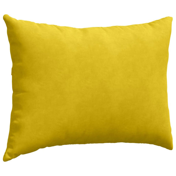 Gelbe Cord Sofakissen 70x50cm, 2er-Set