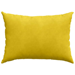Gelbe Cord Sofakissen 70x50cm, 2er-Set