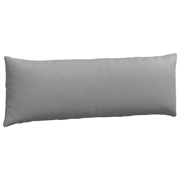 Sofakissen 2er Set Hellgrau 120x40 cm