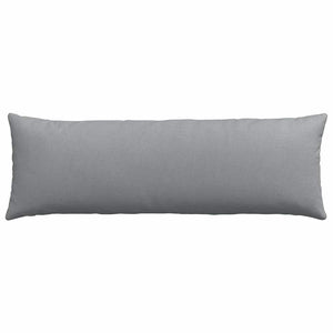 Sofakissen 2er Set Hellgrau 120x40 cm