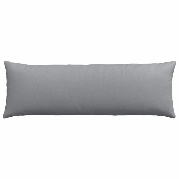 Sofakissen 2er Set Hellgrau 120x40 cm