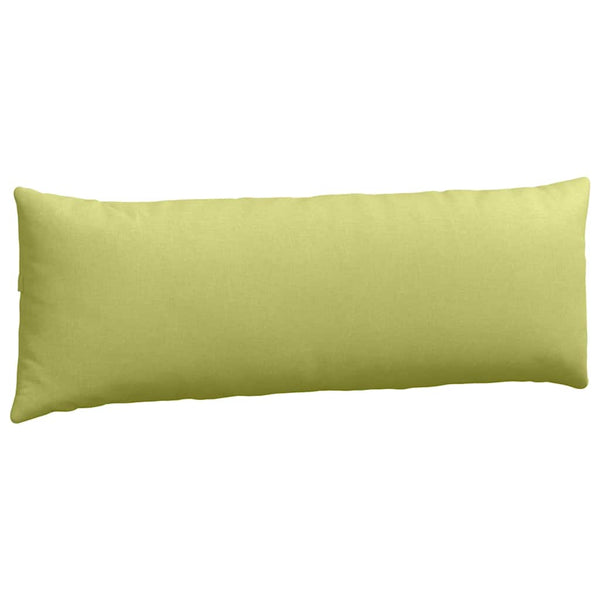 vidaXL Coussins de canapé 2 pcs Vert clair 120 x 40 cm Tissu