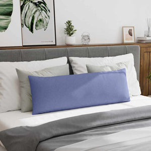 Jeans Sofakissen 2er-Set Blau 120x40 cm