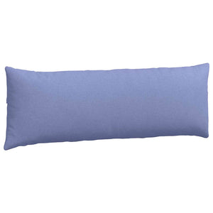 Jeans Sofakissen 2er-Set Blau 120x40 cm