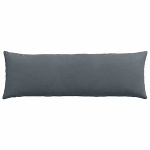 Sofakissen 2er Set Dunkelgrau Cord 120x40