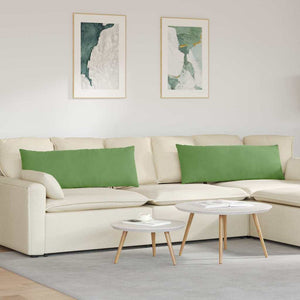 Sofakissen Cord Hellgrün 120x40cm 2er-Set