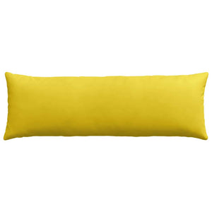 Gelbe Cord Sofakissen 120 x 40 cm, 2er-Set