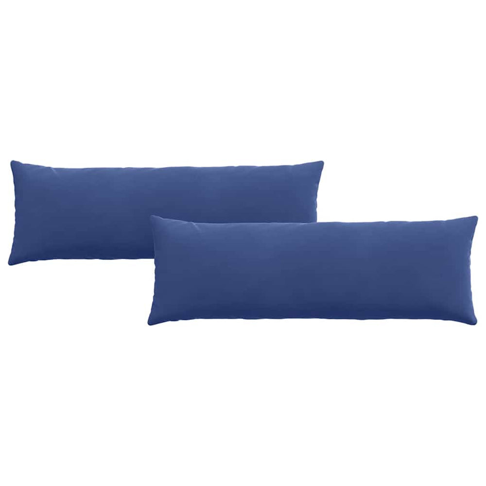 Sofakissen 2er Set Polizeiblau Cord 120x40