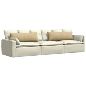 Sofakissen 2er Set Grau-Grün Cord 120x40cm