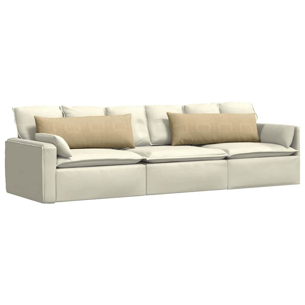 Sofakissen 2er Set Grau-Grün Cord 120x40cm