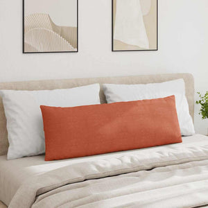 Cord Sofakissen 2er Set Rot-Orange 120x40 cm