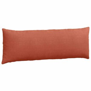 Cord Sofakissen 2er Set Rot-Orange 120x40 cm